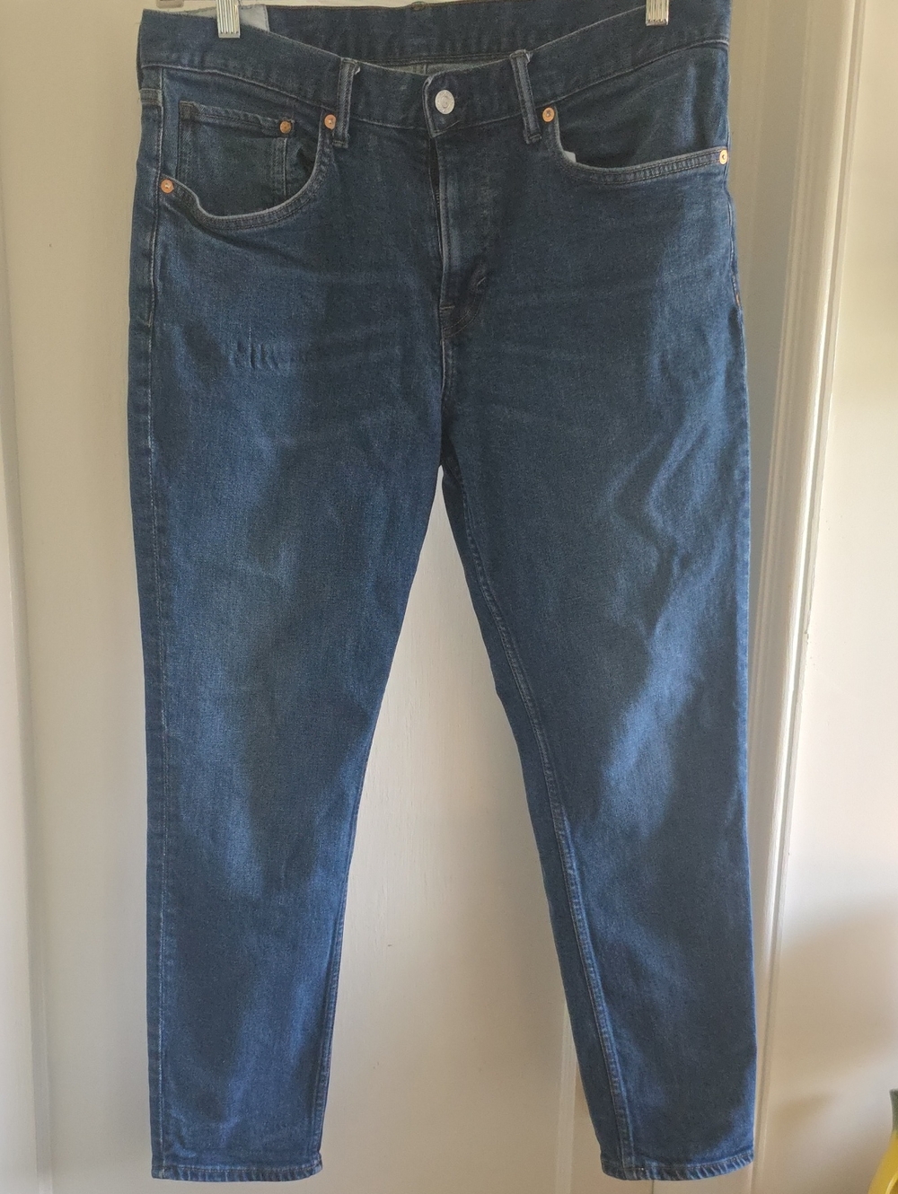 H&M Men's Slim Tapered Denim Jeans Sz 36/32